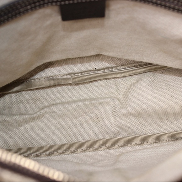 Gucci GG Monogram Leather Crossbody Bag - Picture 9 of 10